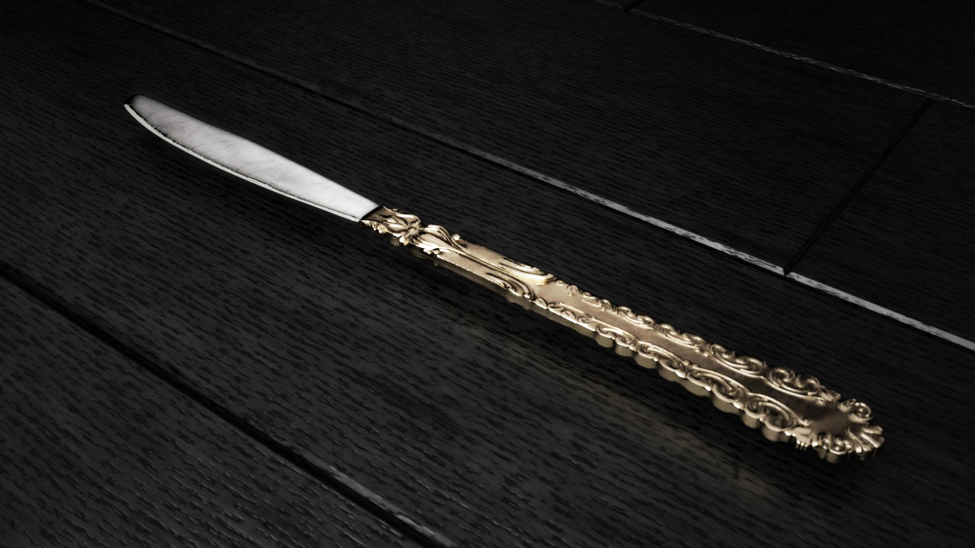Engraved Knife