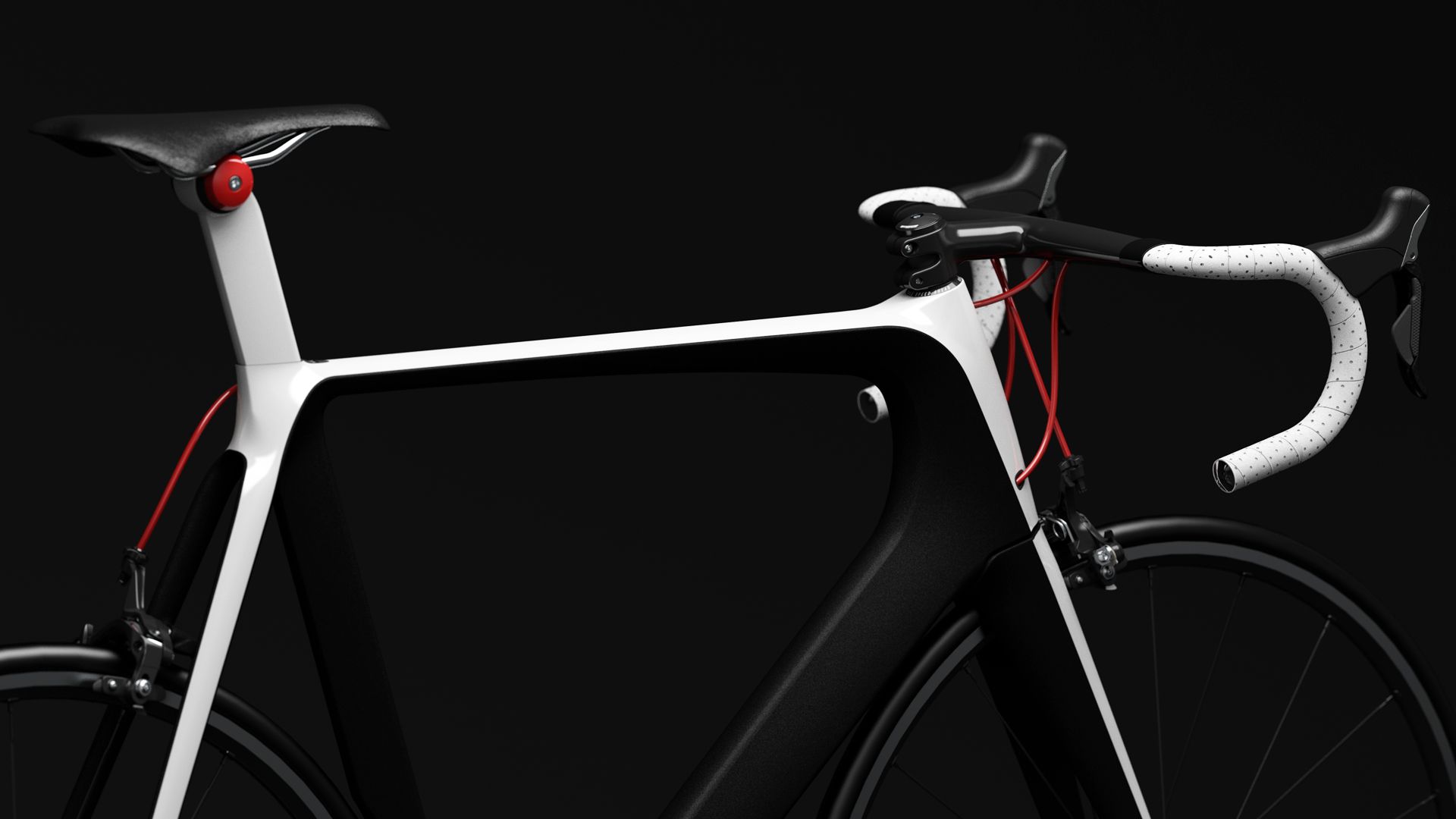 Rendered bicycles