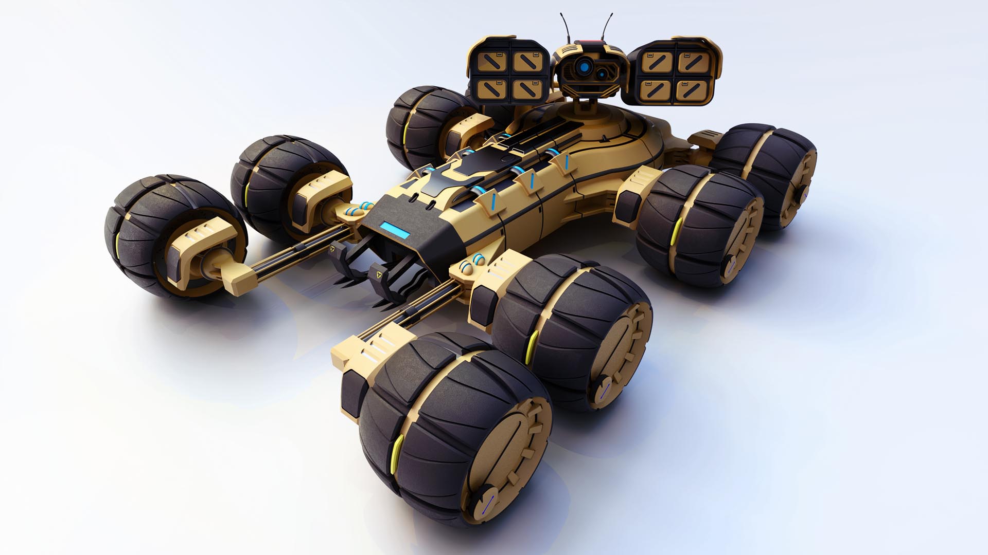 Rendered Car