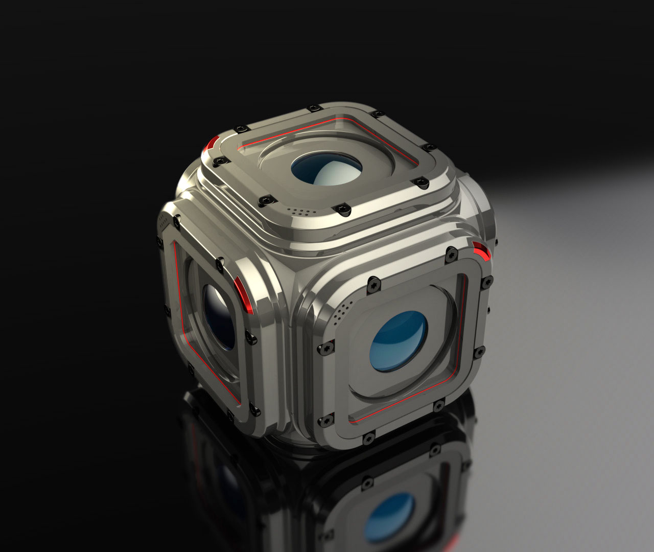 Metal Cube
