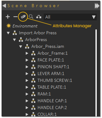 Grabbable VR Sequence
