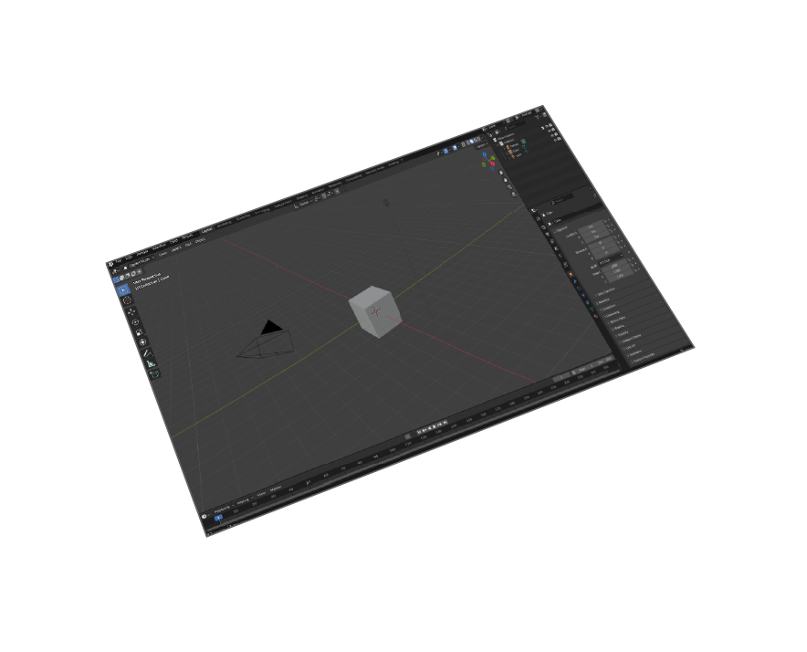 Blender 5 interface with JT export capabilities for Siemens PLM
