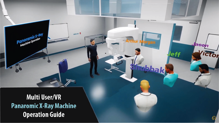 Starting A VR Collaboration for a Panoramic XRay Machine Training